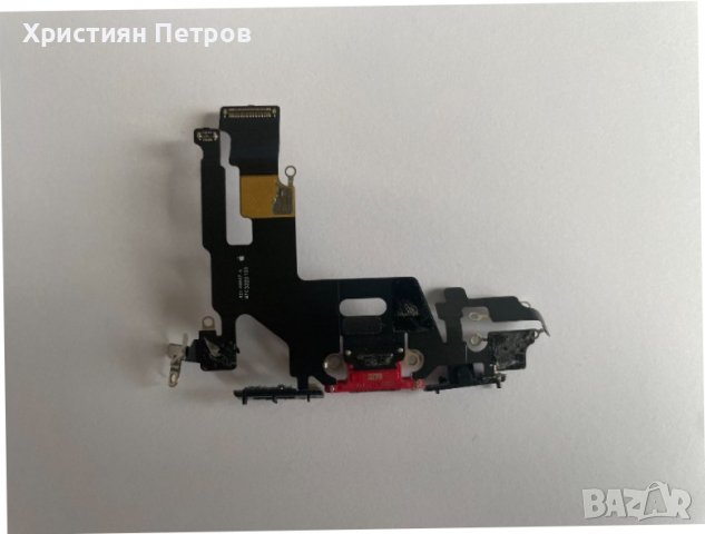 Лентов кабел + захранване + микрофон за iPhone 11, снимка 2 - Резервни части за телефони - 39121227