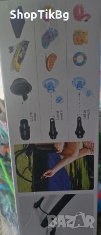 Ръчна помпа, Double Quick II 36см, INTEX, снимка 7 - Други инструменти - 50229877