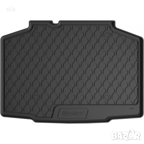 Гумена стелкa за багажник Gledring съвместима за SKODA KAMIQ долно дъно 09.2019+