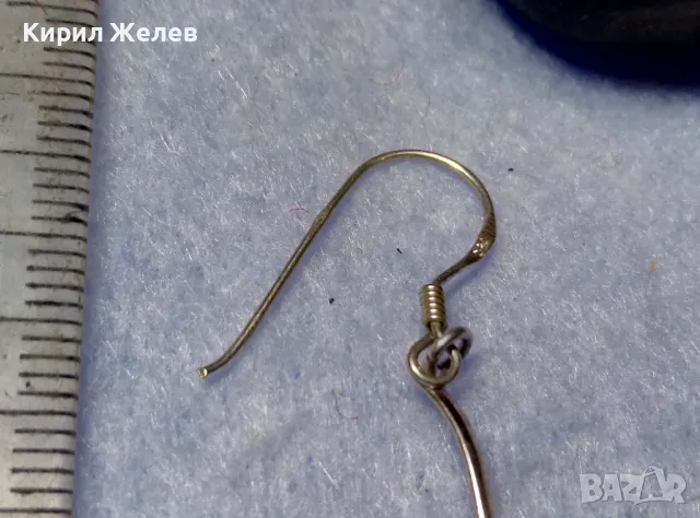 АРТИСТИЧЕН СТИЛЕН МОДЕЛ ФЕЕРИЧНИ СРЕБЪРНИ ОБЕЦИ СРЕБРО 925 РЪЧНА ФИНА ИЗРАБОТКА 30548, снимка 6 - Обеци - 50337179