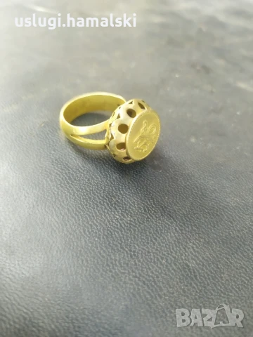 Стар пръстен/османски мотив, снимка 1