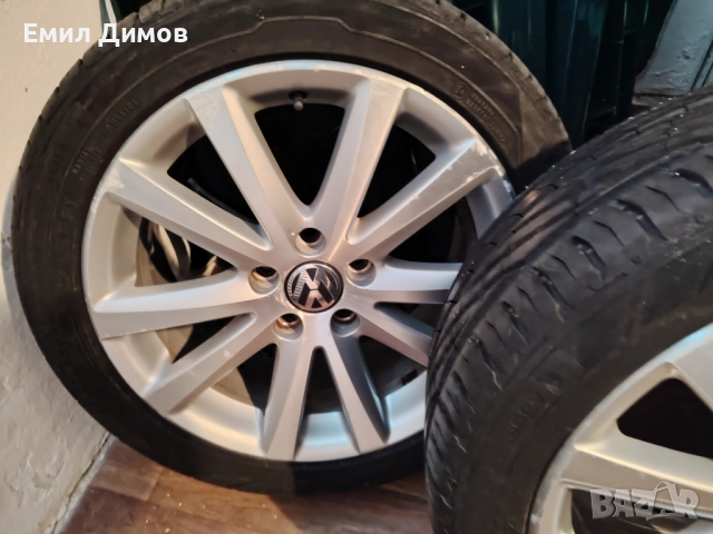 Продавам 5 Гуми Uniroyal с джанти към тях, снимка 8 - Гуми и джанти - 52594246