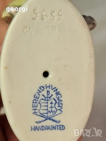 унгарска порцеланова фигура хусар Herend , снимка 6 - Колекции - 49805669