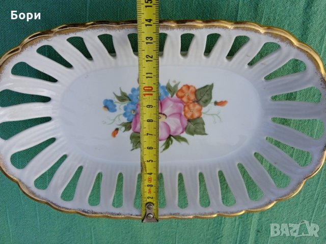 Порцеланова чиния/плато, снимка 7 - Чинии - 35928229