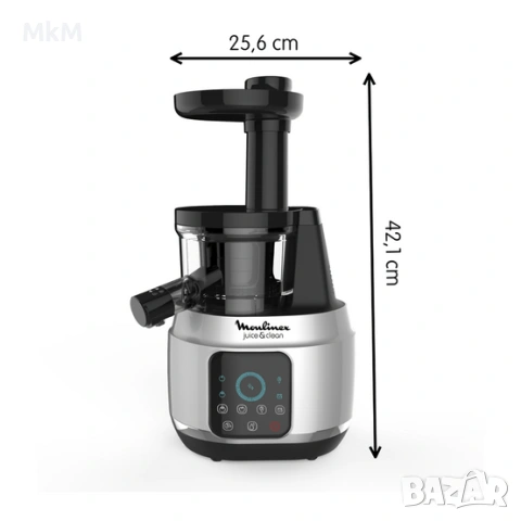 Нова бавна сокоизстисквачка с технология за студено пресоване Moulinex , снимка 7 - Сокоизстисквачки и цитрус преси - 53215779