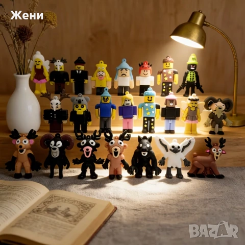 Фигурки от играта "99 нощи в гората" на Роблокс, 10 броя