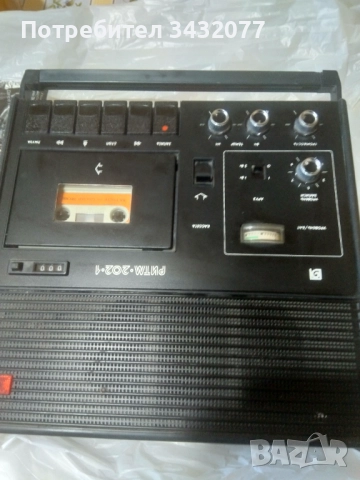 Касетофон Ритм, снимка 3 - Радиокасетофони, транзистори - 51965500