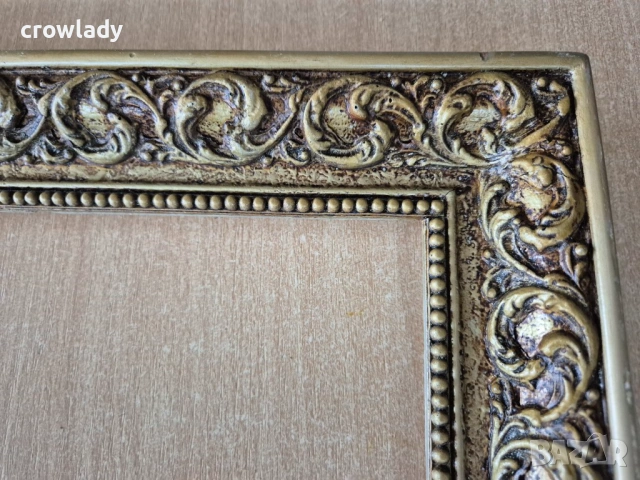 Барокова златна рамка за гоблен картина огледало 10, снимка 3 - Картини - 53096135