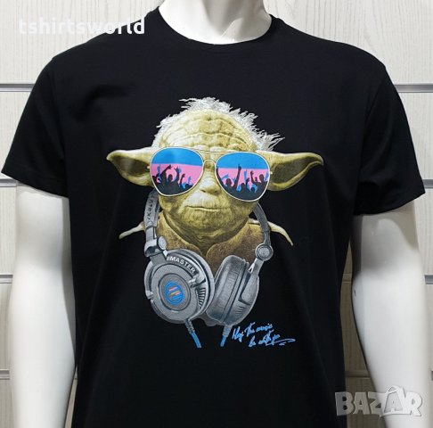 Нова мъжка тениска с трансферен печат Йода, Междузвездни войни (Star Wars), снимка 9 - Тениски - 34666946