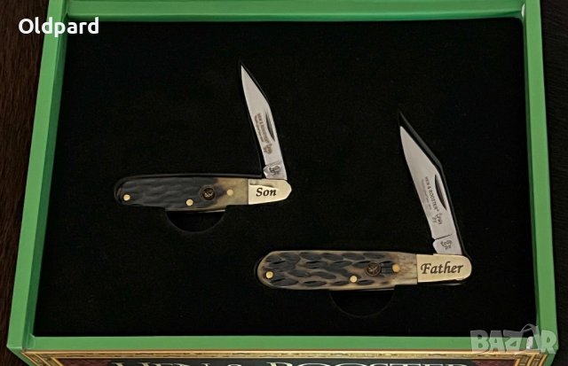 Подаръчен комплект от два сгъваеми ножа “Баща и син”. , снимка 5 - Ножове - 41920644
