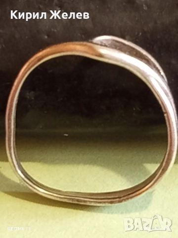 Стилен сребърен пръстен проба 925 стара ръчна изработка ретро стил 52368, снимка 9 - Пръстени - 52599680