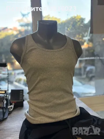 Български нови качествени рипсени потници 0.50€ бр. S-XXXL, Много цетове. Възможност за брандиране, снимка 11 - Потници - 56115082