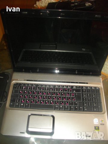 HP Pavilion DV 9000-Двуядрен 17,3 Инча Лаптоп-Intel T5500-1,66 GHz, снимка 9 - Лаптопи за работа - 40500972