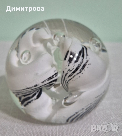 Завладяващи стъклени преспапиета , снимка 6 - Антикварни и старинни предмети - 52686243