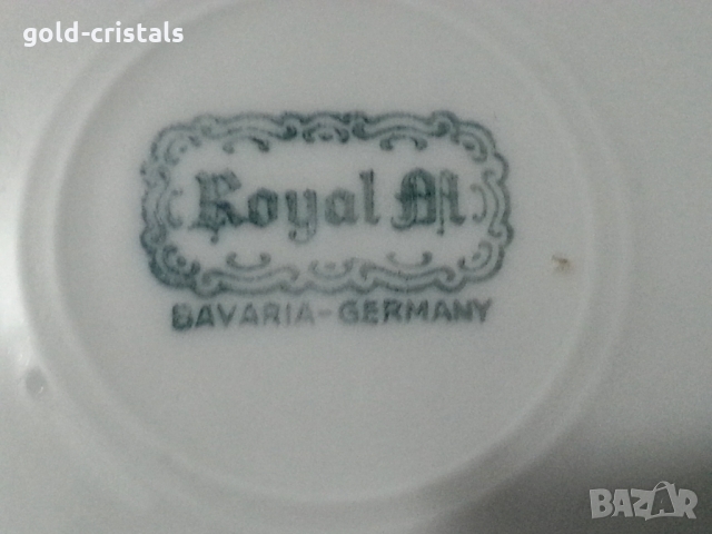 Стар немски порцелан Бавария чинийки, снимка 3 - Антикварни и старинни предмети - 36086181
