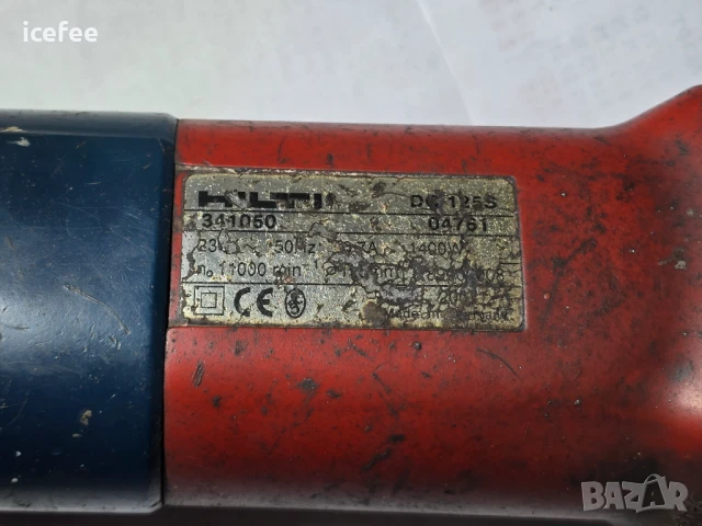Hilti DC 125 S ъглошлайф 1400W, снимка 5 - Други инструменти - 51353342