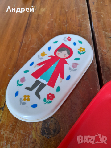 Стара Детска кутия за храна, снимка 5 - Други ценни предмети - 44781593