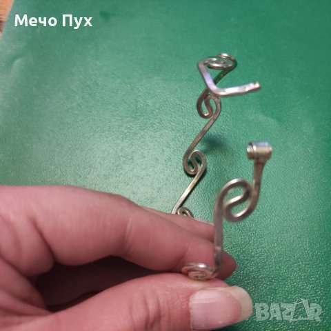 Сребърна гривна Sezgin (117), снимка 5 - Гривни - 40135761