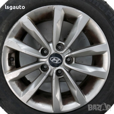 Алуминиеви джанти 5x114.3 с гуми R16 Hyundai i40 2011-2018 ID: 155401, снимка 2 - Гуми и джанти - 52751852