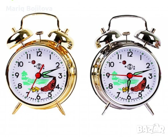 Класически ретро механичен будилник, снимка 3 - Други стоки за дома - 49134547