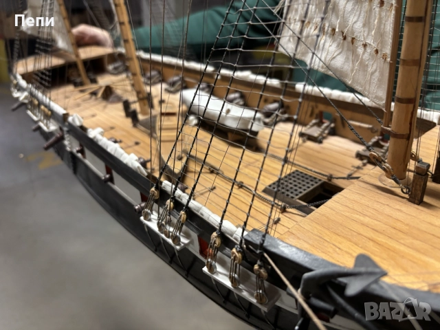 Макет на кораб - военна фрегата Менелай 1810 г., снимка 2 - Колекции - 52142888