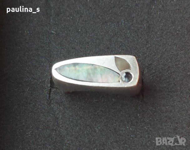 Два различни броя / Масивен сребърен пръстен с Арагонит / проба 925 Житен клас / Малък размер , снимка 11 - Пръстени - 28900451