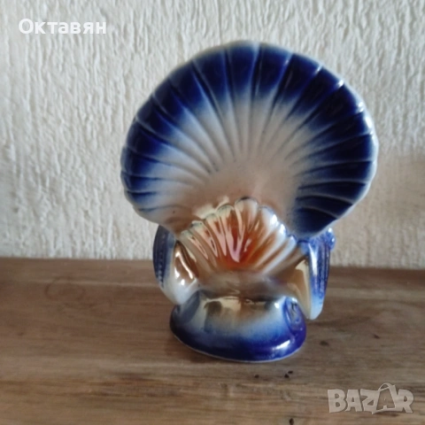 Порцеланова фигурка,фигура паун ЛФЗ, снимка 7 - Колекции - 53332620