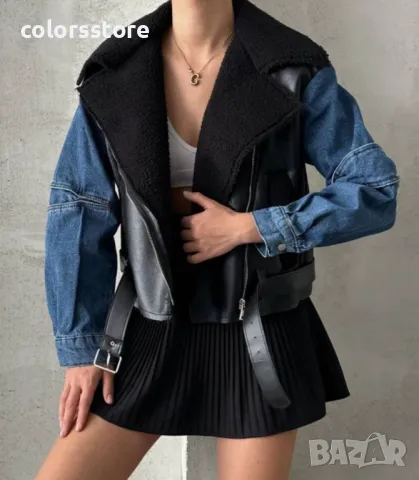 Дамско яке Jeans black