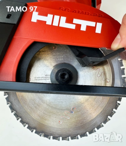 Hilti SC 4MR-22 Nuron - Акумулаторен ръчен циркуляр като нов 12.2024г., снимка 6 - Други инструменти - 52665425