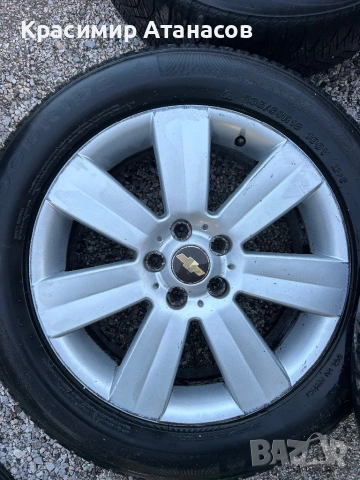 Алуминиеви джанти 18 Цола за Шевролет каптива.2006-2013г, снимка 4 - Гуми и джанти - 53686617