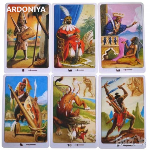 African American Tarot , снимка 3 - Настолни игри - 38745987