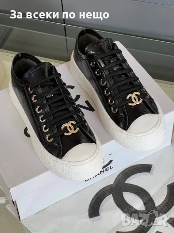 Chanel Дамски Маратонки👟Дамски Спортни Обувки👟Кецове Шанел - Различни Цветове Код SEM-177, снимка 7 - Кецове - 55769356