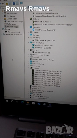 Dell Inspiron 7580 i7-8565U 8gb ram 512gb ssd, снимка 15 - Лаптопи за дома - 51737985