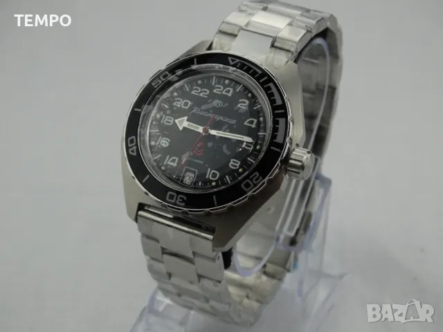 ВОСТОК КОМАНДИРСКИЕ АВТОМАТИЧЕН-24 часа ref: 650541, снимка 7 - Мъжки - 41784853