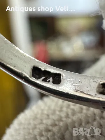 Сребърен пръстен с розови циркони №6246 , снимка 5 - Пръстени - 48362349