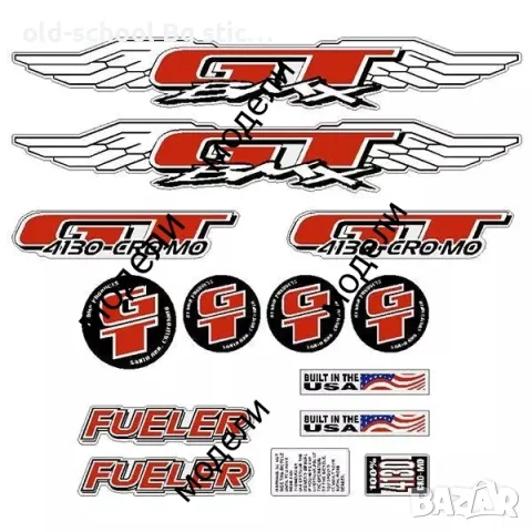 BMX GT STICKERS , снимка 6 - Велосипеди - 50369636