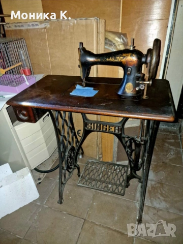 Шевна машина Сингер, Singer , снимка 7 - Шевни машини - 53614474