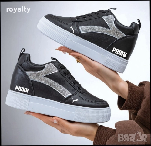 Puma Черни Дамски Маратонки 36-40 Номер 
