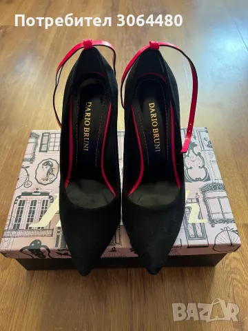 Токчета Dario Bruni естествена кожа, снимка 2 - Дамски боти - 50097263