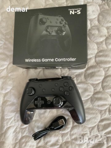 Безжичен контролер за игри Gozxaiv, 3-степенна вибрация, снимка 10 - Джойстици и геймпадове - 42112826