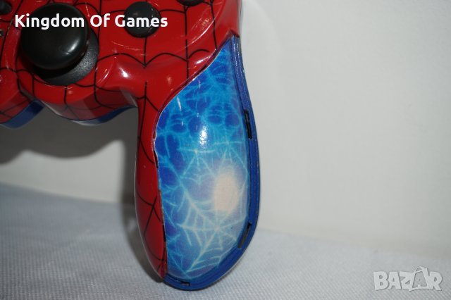 Оригинален джойстик Spider-Man Marvel Naki за Playstation 2  ТЕСТВАН И РАБОТЕЩ, снимка 9 - Аксесоари - 41291690