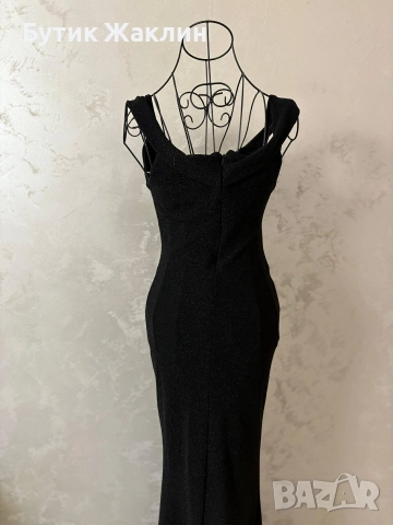 Елегантна дълга рокля , снимка 3 - Рокли - 52716443