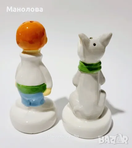 Шейкъри за сол и пипер, Jetsons George и Astro в ретро стил Warner Brothers., снимка 3 - Прибори за хранене, готвене и сервиране - 49778223