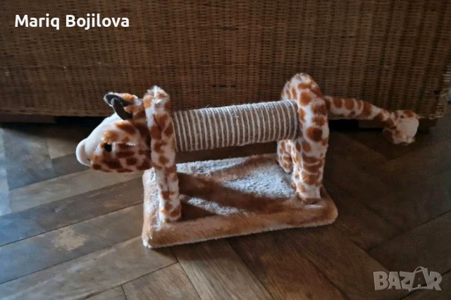 Драскалка за котка във формата на жираф, снимка 5 - За котки - 49031632