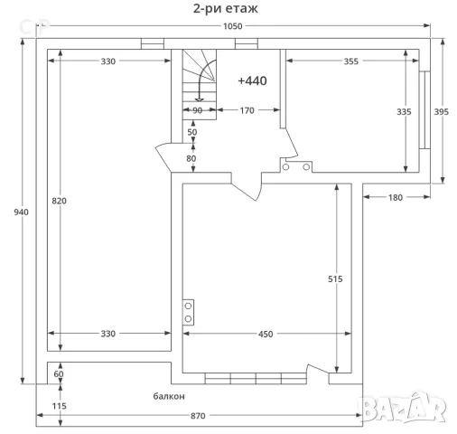 Продава се къща в гр. Мъглиж, снимка 3 - Къщи - 56002437