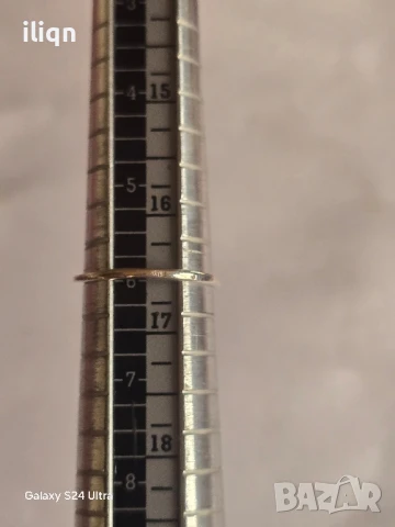 Сребърен пръстен. 16,5мм. Цена 18,99. За Севлиево безплатна доставка. , снимка 3 - Пръстени - 50687964