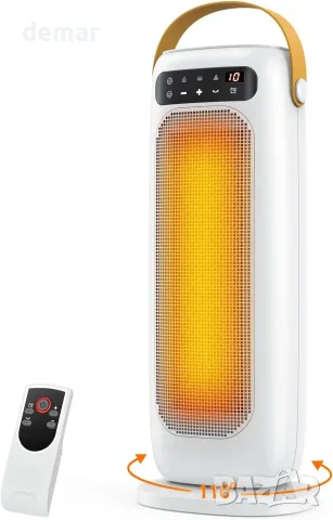 Керамична духалка 1500 W с осцилация 110°, LED дисплей и таймер