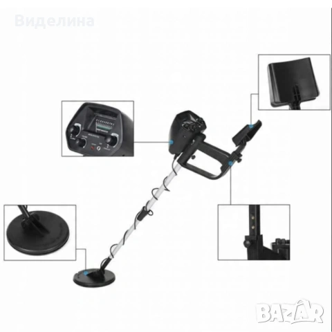 Водоустойчив металотърсач за злато, сребро, монети и съкровища K-1374, снимка 13 - Друга електроника - 53590421