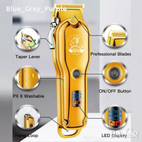 Професионална машинка за подстригване VGR V-650, снимка 3 - Машинки за подстригване - 40441781