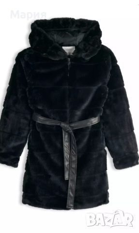 Ново дамско палто Еко кожа